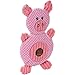 Charming Pet Animates Pig Plush Squeaky Dog Toy
