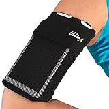 ReveSport Universal Armband for all Phones (iPhone X/8/7/6/Plus/XR/XS/Max, Samsung Galaxy S9/S8/S7/Edge/Plus & LG,Google & More). Sports Phone Case for Jogging, Fitness and Gym Workouts (Large Sleeve)