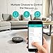 ILIFE A7 Robotic Vacuum Cleaner with High Suction, LCD Display, Multi-Task Schedule, Path Mode and Dual Roller Brushes for Hard Floor and Thin Carpets (Renewed)thumb 3