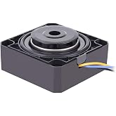 Alphacool ES Laing DDC310 Water Pump - Single Black Plastic Bottom (13991) | 62&times;62&times;28 mm, 2.44 m Delivery Height, Ceramic Bearing Wet Rotor, 4-Pin Molex Power, 3-Pin Molex Tach, O-Ring Included