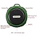 Shower Speaker, Elivebuy Waterproof Bluetooth Speaker (V4.2) with 5W Driver, Suction Cup, TF Card Function, Built-in Mic and FM Radio - Army Green (Updated Version)