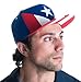 Ann Arbor T-shirt Co. Epic Puerto Rico Flag Snapback Hat | Puerto Rican Boricua Unisex Baseball Cap