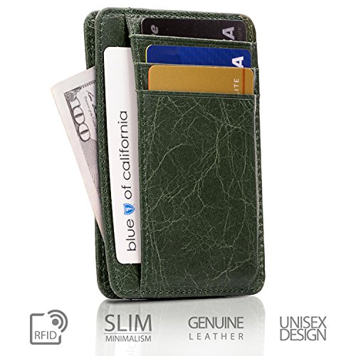 Otto Genuine Leather Wallet Bank Cards, Money, Driver's License - Unisex