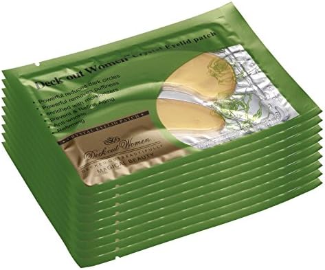 Collagen Crystal Under-Eye Gel Patches Dark Circle Eye Mask (100pcs, Gold)