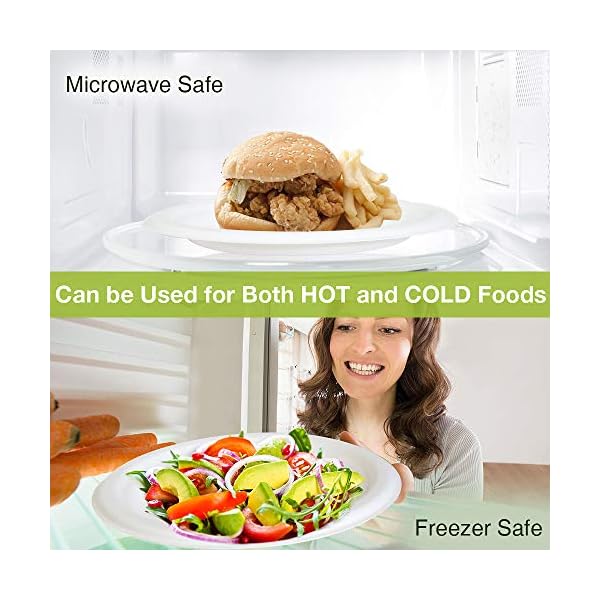 Aitsite-250Pcs-9-Paper-Plates-Party-Tableware-Eco-Friendly-Dinnerware-Set-Includes-50-Plates-Forks-Knives-and-Spoons-Combo-for-Party-Camping-Picnic Aitsite 250Pcs Plates and Cutlery Set, Biodegradable Tableware Set for 50 Guests Includes 9''+7'' Paper Plates, Forks…