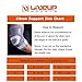 LIVEUP SPORTS 1 Pair Elbow Brace, Compression Elbow Adjustable Support Sleeve for Tendonitis Bursitis Tennis Golf Weightlifting Elbow Treatment, M