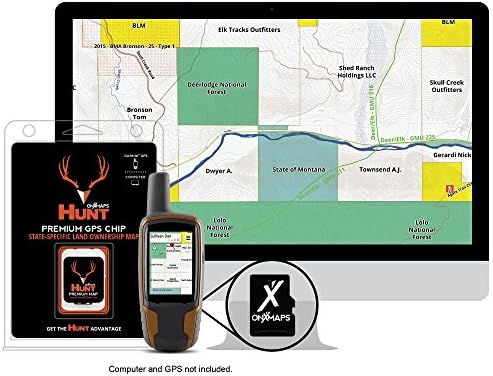 HUNT Washington by onXmaps - Public/Private Land Ownership 24k Topo Maps for Garmin GPS Units (microSD/SD Card)