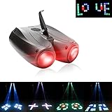 U`King RGBW Pattern Stage Light 20W 128 LEDs RGBW