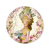 Marie Antoinette Springtime Pastille Macaron Seals Classic Round Sticker