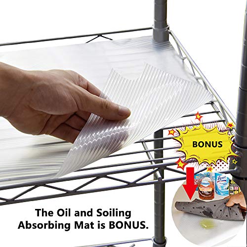 Under the sink Mat,Drawer,Shelf Liner,wire Shelves,Non-Adhesive,Anti-Slip,Durable,Cleaning, Strong,for Drawers,Shelves,Cabinets,Storage,Under Sink Organizer,Kitchen,Refrigerator,Bathroom(12'' x 10') - Thumbnail 7