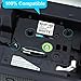 Anycolor Compatible Label Tape Replacement for TZe Tape 12mm 0.47 Laminated White TZe-231 (TZ-231) TZ Tape Work with Brother P-touch PT-D400 PT-D210 PT-D600 PT-1280 Label Maker, 26.2 Feet (8m), 2-Pack