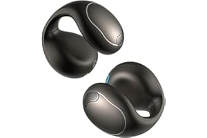 Soundcore C40i by Anker,Open-Ear Earbuds,Clip-On Headphones, Flexible Joint Design,Button Controls, Lightweight Comfort, Stab