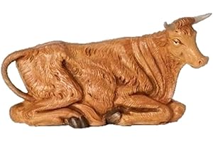 FONTANINI 7.5 Inch Scale Fontanni Seated Oxen 52834