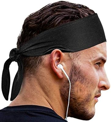 Head Tie Sports Headband Sweatband For Men Women Kids