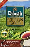 Dilmah, Ceylon Gold, Leaf Tea, 100% Pure Ceylon Tea, Grown and Packed in Sri Lanka, 250g per box, 1Kg total (Pack of 4)