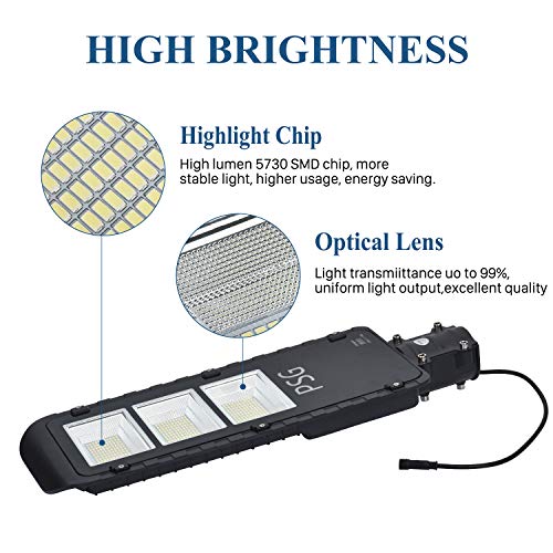 180W Solar Street Lights Outdoor Lamp, 360 LEDs 10000 Lumens with Remote Control,Light Control, Dusk to Dawn Security Led Flood Light for Yard, Garden, Street, Basketball Court