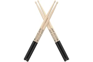 Drumsticks for Drums, Suger Maple Drum Sticks, Hard Maple Drumsticks, Drumsticks with ANTI-SLIP Handle, Drum Stick for Electr