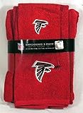 Atlanta Falcons 3 PC Embroidered Bath Towel Gift Set