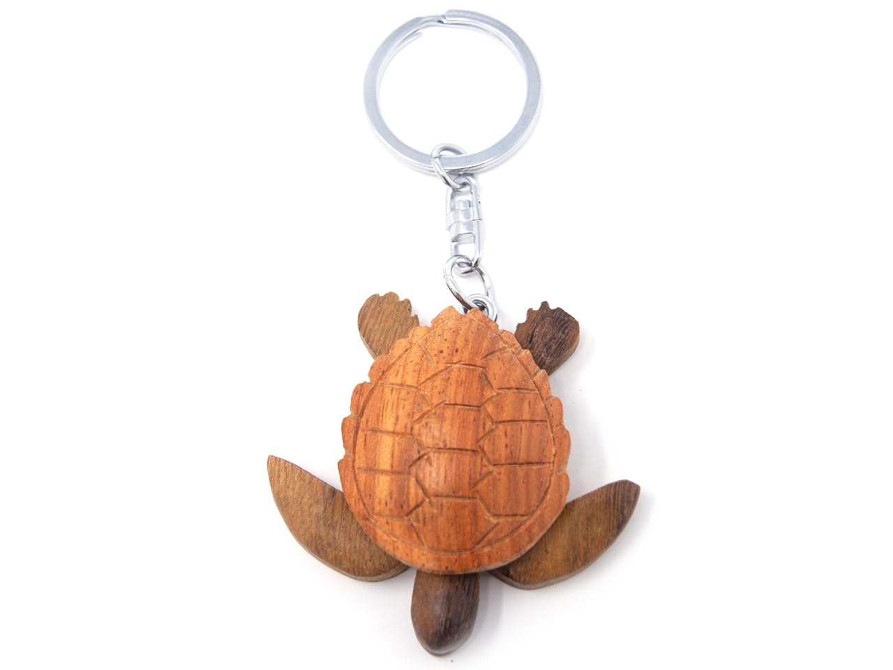 Tashuunka Geschenkartikel Sea Turtle Wooden Keychain