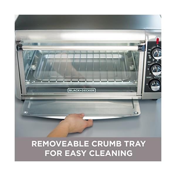 Black Decker To3250xsb 8 Slice Extra Wide Convection Countertop Toaster Oven Includes Bake Pan Broil Rack Toasting Rack Stainless Steel Black Priparax Com