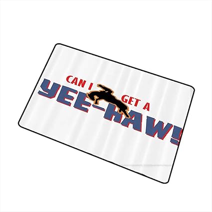 Amazon Com Mdxizc Entrance Door Mat Western Decor Collection