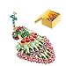 YU FENG Peacock Trinket Box Hinged Ring Holder Small Jewelry Bejeweled Trinket Boxes Figurine Collectible Gift (trinket box)