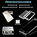 UTHMNE 2-Pack iPhone 7 Screen Protector Glass, 0.3MM Slim And 9H Hardness Bubble Free, Anti-Fingerprint, Oil Stain&Scratch Coating (iPhone 6 Plus)