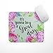 Inspirational Quote Mouse Pad- Floral Peonie It's Gonna Be a Great Day