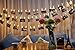 Magnoloran Led Photo Clip Remote String Lights, 40 LEDs Fairy Twinkle String Lights, Wedding Party Home Decor Lights for Hanging Photos, Cards and Artwork (14 Feet, Warm White)