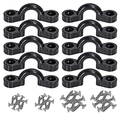 Kayak Pad Eye Deck Loops Tie Down with Screws for
