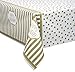 Golden Birthday Plastic Tablecloth, 84