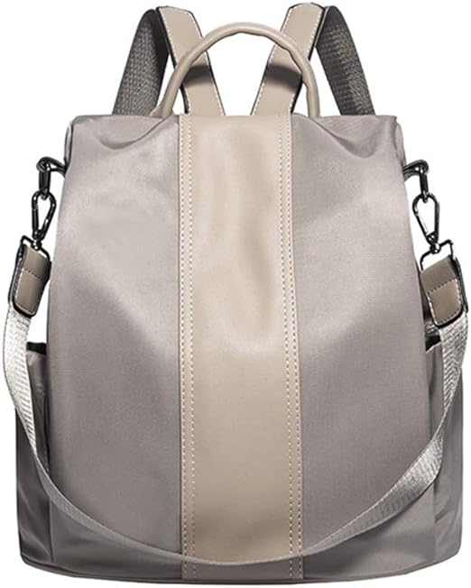 Damen Rucksack Elegant Schultertasche Wasserdicht Nylon Tasche