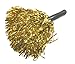 Fun Express Gold Metallic Foil Cheer Pom-Poms - 10