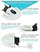 SZJJX RC Submarine Mini 27MHz 4CH High Powered Speed Electric Radio Remote Control Submersible Boats Toys White