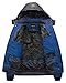 Wantdo Men's Waterproof Mountain Jacket Fleece Windproof Ski Jacket US L Sky Blue L
