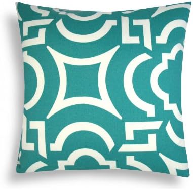 Domusworks Geo Pillow, Emerald