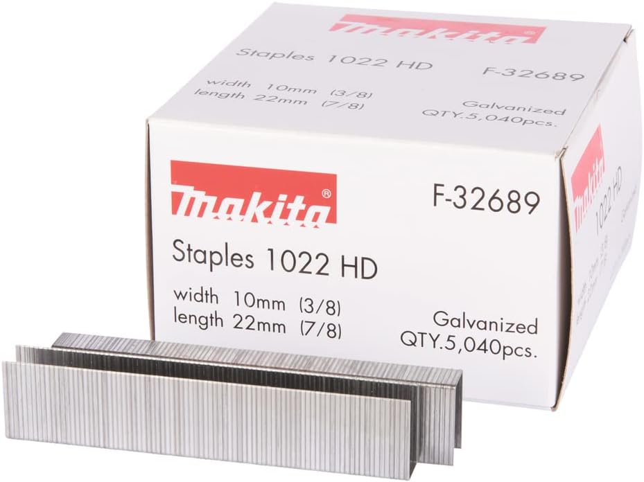 Makita F-32689 22 x 10 mm Staple Multi-Colour 5040 Pack