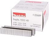 Makita F-32689 22 x 10 mm Staple Multi-Colour 5040 Pack