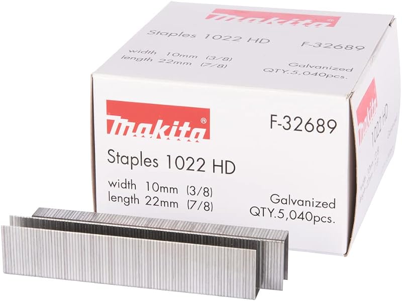 Makita F-32689 22 x 10 mm Staple Multi-Colour 5040 Pack