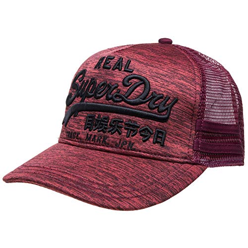 Superdry Vintage Logo Trucker Mens Cap Red