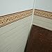 Yifely Self Adhesive Wallpaper Border PVC Waterproof Wall Decor Decal for Bathroom Kitchen