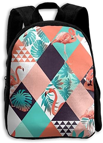 Flamingo School Backpack Travel Bags Bookbag For Kids