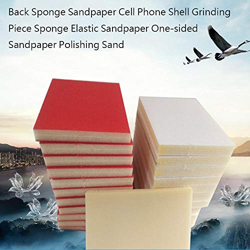 Refaxi Wet Dry Polishing Sanding Sponge Sandpaper Block Pad Mixed Assorted Grit (random 1800-2000 granularity)