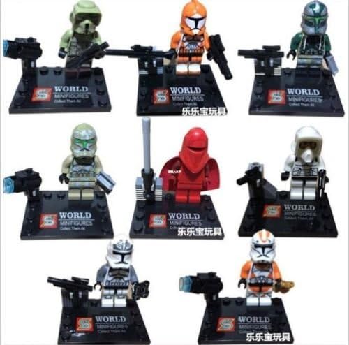 8 Sets Minifigures Building Toys Clone Series Blocks Toy Best Quality