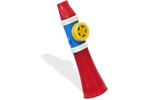 GOSIZOS Kazoo Kids and Adults, Upgraded Kazoo Flute Easy to Learn Musical Instruments Great Sound Kazoos for Guitar, Ukulele, Violin, Piano Keyboard, NO Need Membranes, Unique Gift for All Ages (red)