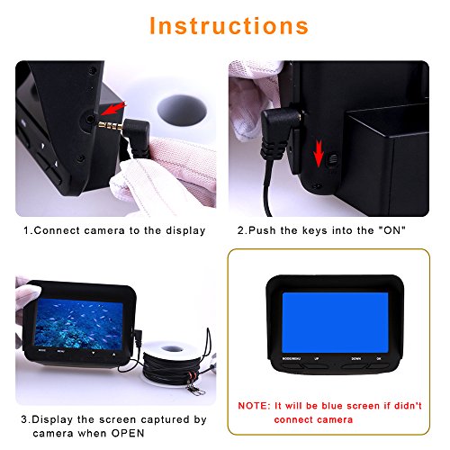 Gobing-Fishing-Finder-43-inch-TFT-LCD-Fishing-Underwater-Camera-140-Degree-Wide-Angle-Lens-Monitor-for-BoatKayakIceLake-Fishing