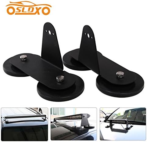 SLDX Led Light Bar Sucker Holder Magnetic Base Powerful Mount Bracket Unique Roof Magnet Bracket for Jeep Truck SUV Led Light Bar