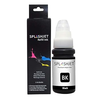 Splashjet Gi 790 Black Ink For Canon Pixma G2010 Amazon In Electronics
