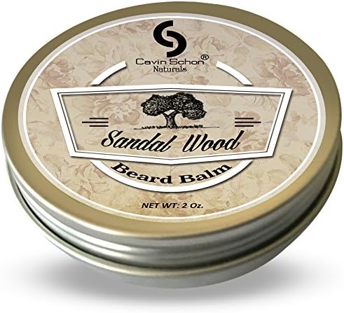 2 oz Sandalwood Beard Balm All natural, Handmade packed with conditioning, softening, nourishing, & strengthening qualities. As well as reducing itch and beardruff.