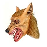 KingMas Creepy Latex Wolf Masks